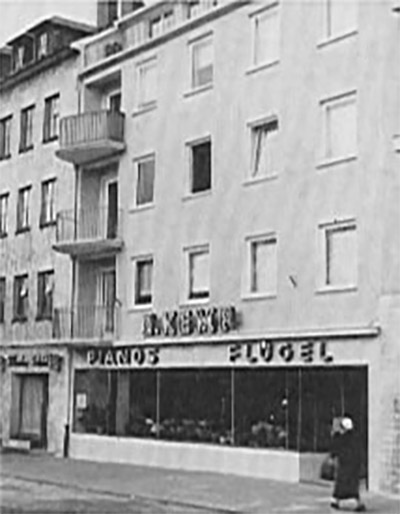 Pianohaus Kemp, 1958 Pianohaus Kemp, 1958